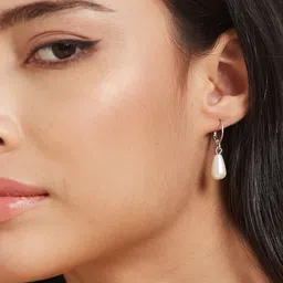 Atibelle Set Of 3 German Silver Plated Heart Shaped Drop Earrings image 4