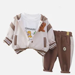 Little Surprise Box LLP Kids Printed T-shirt and Shirt with Trousers-picture-19