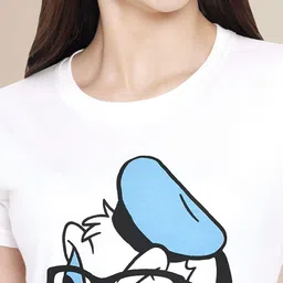 Mast & Harbour Women Typography 2 Printed Applique T-shirt image 4