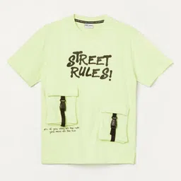 Fame Forever by Lifestyle Boys Typography Printed Cotton T-shirt-picture-49