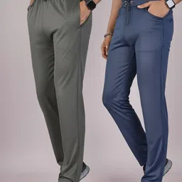 KAIDO Men Pack Of 2 Mid-Rise Track Pants image 3