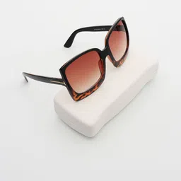 PELLE LUXUR Women Oversized Sunglasses with UV Protected Lens PL25GS105-image-35