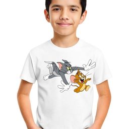 VSNAZ Kids Cotton Regular Fit Printed T-shirt-picture-46