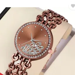 Miss Perfect Unisex Embellished Dial & Wrap Around Straps Analogue Watch jk_614 image 3