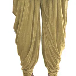 krypmax Solid Velvet Men Harem Pants image 2