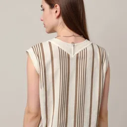 all about you Women Striped Pullover image 5