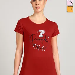 PAAVKI Pack Of 3 Typography Printed Cotton T-shirts-image-23