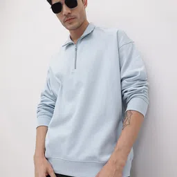 The Roadster Life Co. Mock Collar Oversized Sweatshirt-image-53