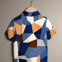 RAVYA TRENDZ Boys Classic Printed Casual Shirt image 3