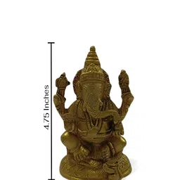 DULI Gold-Toned Religious Idol Showpiece image 5