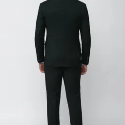 peter england Men Single Breasted - 4 button Solid Suit image 2