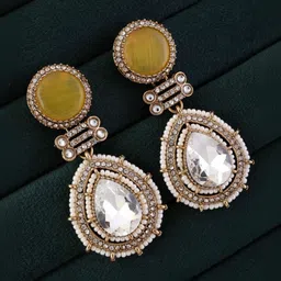 SHONA'S STYLE Teardrop Shaped Drop Earrings image 2