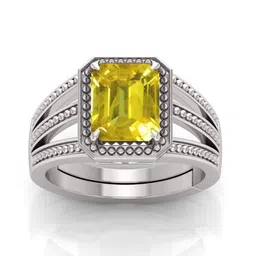 RRVGEM Unheated 12.00 Ratti Silver Plated Adjustable Ring-picture-17