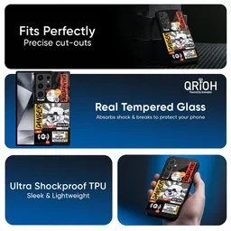 QRIOH Typography Printed Samsung Galaxy S23 FE 5G Back Case Mobile Accessories image 2