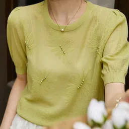 StyleCast Women Puff Sleeves T-shirt-picture-14