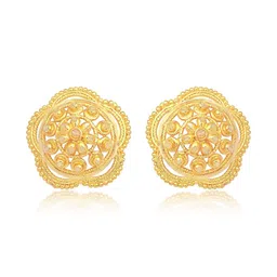 VIVASTRI Women Gold-Plated Alloy Earrings image 2