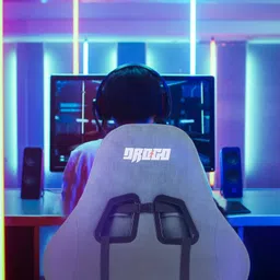 drogo Multi-Purpose Ergonomic Gaming Chair 3D Armrest Adjustable,PU Fabric, Lumbar Gaming Chair image 2