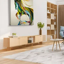 OLIVE TREE White & Yellow 1 Piece Birds and Animals Wall Art image 2