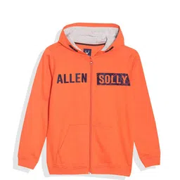 Allen Solly Junior Boys Printed Hooded Sweatshirt image 1