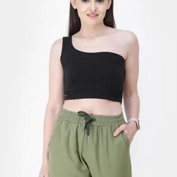 PINOVO Black Cotton Tops-picture-13