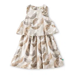 JusCubs Girls Print Formal Fit & Flare Dress-picture-16