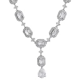 Anouk Silver-Plated Brass Artificial Beads Necklace & Earrings image 2