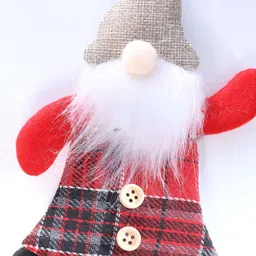 TAYHAA Set Of 2 Whimsical Felt Santa Ornament image 4