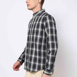 GAP Checked Relaxed Fit Shirt image 3
