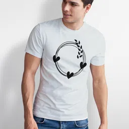 Seekbuylove Men Printed Bio Finish T-shirt image 4