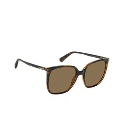 Polaroid Women Square Sunglasses with UV Protected Lens 20672008656SP-Bronze-picture-18