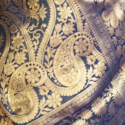 KALINI Ethnic Motifs Zari Pure Silk Banarasi Saree image 5