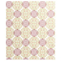 Portico Jade Glint White Printed Cotton 300 TC Super King Bedsheet Set 2.74 m x 2.74 m image 3