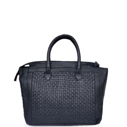 Celtic Textured Leather Shopper Tote Bag-picture-11