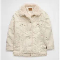 AMERICAN EAGLE OUTFITTERS Women Cotton Open Front Jacket image 2