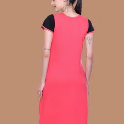 White Moon Printed Square Neck Nightdress image 3