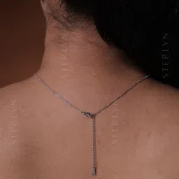 STERLYN Silver-Plated Floral Pendants with Chains image 3