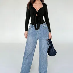 StyleCast Tie-Up Details Bodysuit-image-31