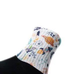 MARLIT Men Pack Of 5 Printed Cotton Ankle Length Socks image 5