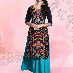 Ethnic basket Women Multi Kurtas image 3