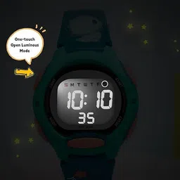 EWWE Kids Printed Straps Digital Multi Function Watch 8207-Pink image 5