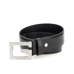 GUESS Men Solid Leather Push Pin Casual Belt image 3