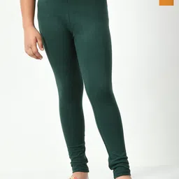 KAYU Girls Pack of 2 Mid-Rise Ankle-Length Cotton Leggings-image-88