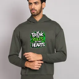 SZN Men Printed Hooded Sweatshirt image 5