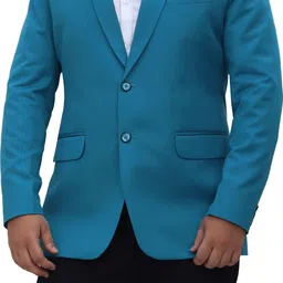 aljaami Men Solid Single Breasted Casual Blazer-picture-13