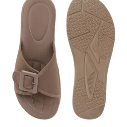 carrito Women Open Toe Wedge Sandals with Buckles image 2