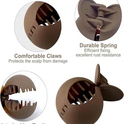 DN ENTERPRISES Set Of 4 Claw Clips image 2