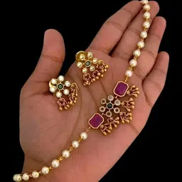 ARADHEMA Women White Jewellery Set-picture-41