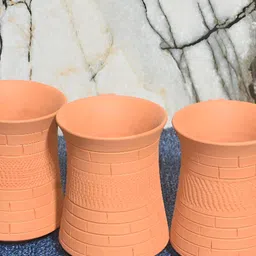 The handicraftian Terracotta ROYAL Coffee Mug Set of 2 image 3