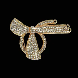 Curren Gold-Toned Plated Metal Brooch-picture-35