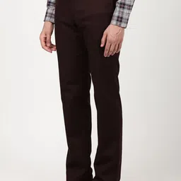Indian Terrain Men Regular Fit Kansas Trousers image 4